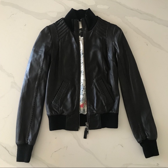 Aritzia Jackets & Blazers - Beautiful Mackage Aritzia XS Leather Bomber Jacket